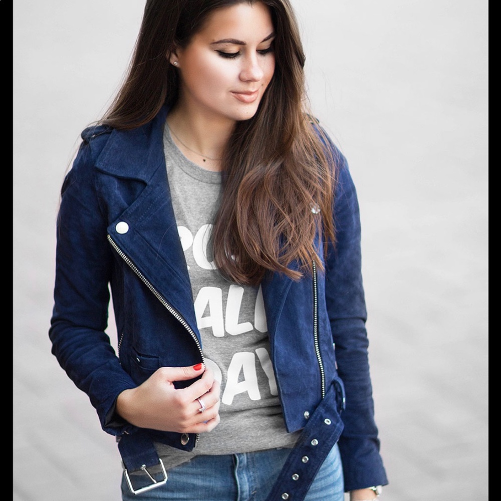 Vigoss Suede Moto Jacket - Picture 3 of 11